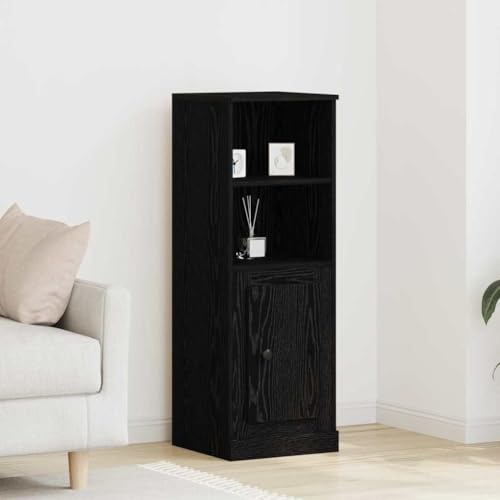 Aparador de roble negro con gran espacio de almacenamiento interno 2