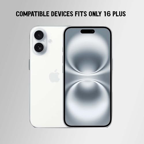 Image of Kratos Soft Silicone Case Cover Compatible with iPhone 16 Plus - Everyday Comfort Protection, Wireless Magnetic Charging Case with Raised Edge Camera & Screen Protection, Shock-Resistant Design