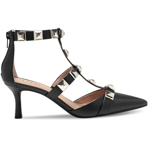 Cufflinks Inc. Womens Gilana Ankle Strap Pointed Toe Pumps, Black, 9.5 Medium2