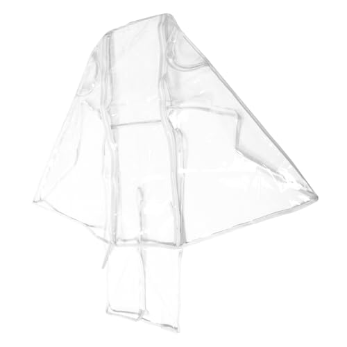 Milisten funda transparente para cochecito de cubierta del cochecito de bebé funda para cochecito cubierta de lluvia cochecito manguito de cochecito mañana Light Grey