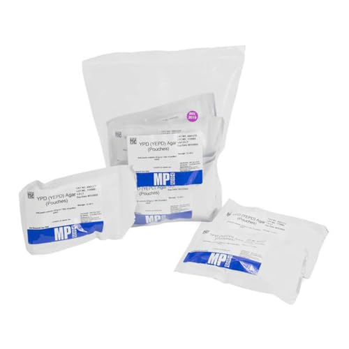 MP Biomedicals 114001265 YPD YEPD Agar, Pouches Pack, 0.5L (Pack of 10)