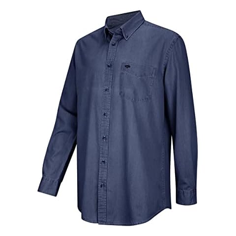 Hoggs of Fife Archerfield Denim Shirt - Indigo Blue Cover