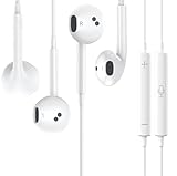 2 Packs Wired Headphones，Lilltning Earbuds for iPhone 14/13/12/11/XR/X/8/7/SE/Pro/Pro Max，for iPhone Earphones Wired Nosie Reduction Built-in Microphone&Volume Control Headsets，Support All iOS System