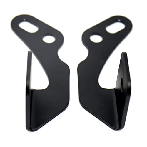 Image of UTV Pod Light Brackets LED A-Pillar Light Mount for Polaris RZR XP 1000 /RZR 900 /800 Rust-Proof Cube Metal Side Mounting Bracket (2 Pack)