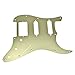 KAISH 11 Hole Metal Aluminum Anodized Modern Style ST/Strat HSS Pickguard Guitar Pick Guard Scratch Plate for Stratocaster/Strat Made in USA/Mexico Gold
