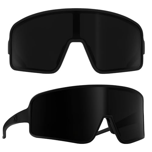 Image of MAXJULI Polarized Sunglasses for Men Women, Windproof Outdoor Sports Cycling Running UV400 Protection Sun Glasses 8121