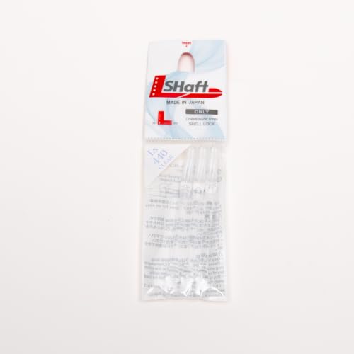 Image of L-style L-Shaft Locked Dart Shafts - Lightweight Nylon Shafts for Soft Tip & Steel Tip Darts - Set of 3