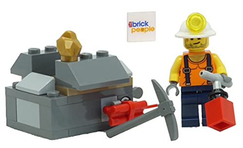 INCLUDED - Minifig, and a Bonus TheBrickPeople Tile!