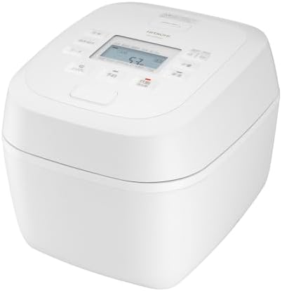 （19:30時点） 日立 炊飯器 5.5合 圧力IH RZ-A100HJ W フロストホワイト 日本製 黒厚鉄釜 蒸気セーブ