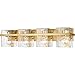 Z-Lite 1938-4V-MGLD Bennington - 4 Light Bath Vanity In Traditional Style-7 Inches Tall and 29.25 Inches Wide, Finish Color: Modern Gold