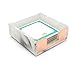MEI YI TIAN Memo Note Cube Holder Marble Texture Notepad Paper Dispensers Rose Gold Modern Office Home School Desk Supplies Organizer Accessories