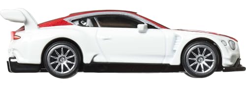 Hot Wheels Premium Fast & Furious 2018 Bentley Continental GT3 for 3 Years & Above (White)