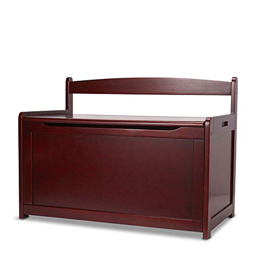 Image of Melissa & Doug Wooden Toy Chest - Espresso