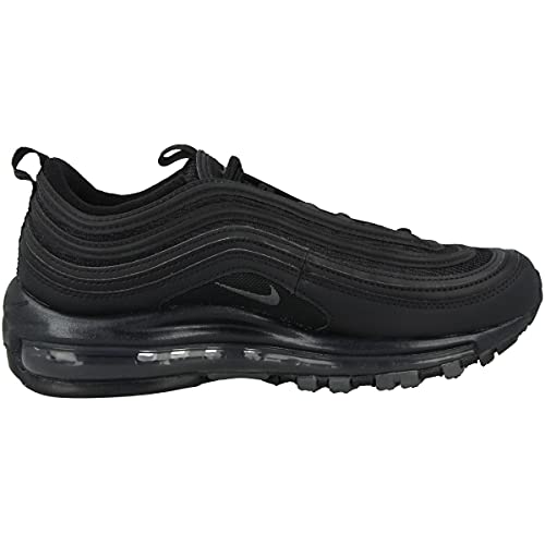 Image of Nike W Air MAX 97 Athletics Shoes, Women, Black (Black /Black /Dark Grey 001), 42 EU (7.5 UK)
