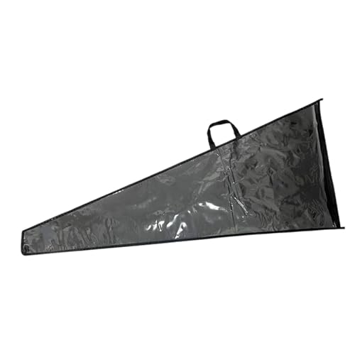 DimyFew Estojo de Transporte com Régua Triangular Grande, Auxílio para Professor, Estojo, Auxílio para Ensino de Quadro Branco, 111.5 Cm X 44.5 Cm