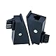 BIGtec TAE RJ45 DSL Adapter Kabeladapter TAE-F Stecker auf RJ45 Buchse 8P2C Modularadapter Telefon Kabeladapter Router