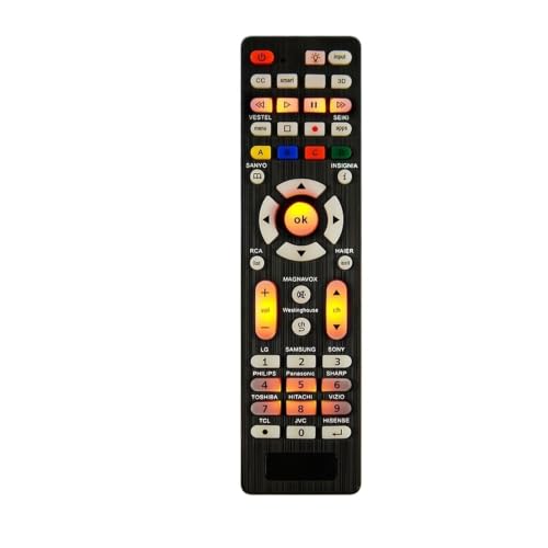 Télécommande universelle TV avec rétroéclairage nuit RC-G008 pour soirée cinéma