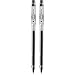 Pilot G-Tec-C Gel Ink Rolling Ball Pens, Ultra Fine Point (0.4mm), Black Ink, 2-Pack (35481)