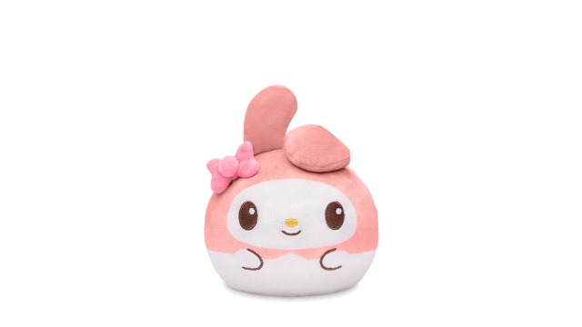 Amazon.com: TeeTurtle Reversible Sanrio My Melody Plushie 4-Inch