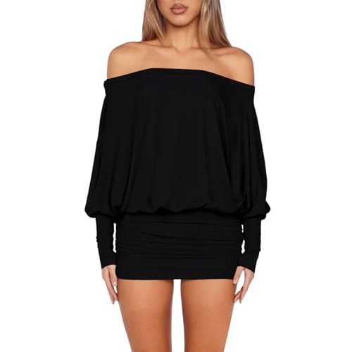 Vestido de mujer entallado de diseño fruncido moldeador con escote palabra de honor