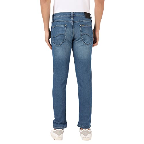 Image of Lee Men's Travis Slim Fit Mid-Rise Jeans