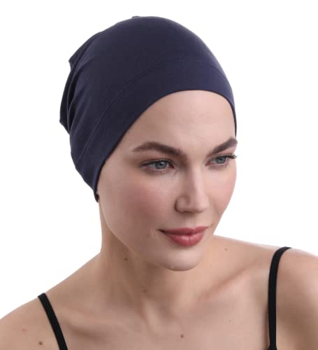 Deresina Bamboo Chemo Headwear, Unisex Sleep Cap - Ultra-Soft Breathable Beanie for Hair Loss, Alopecia