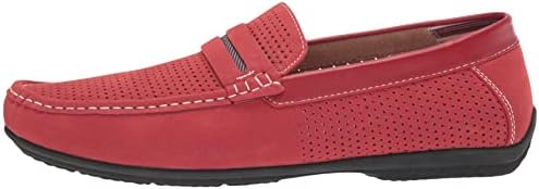 Stacy Adams Men's Corby Slip On Driving Style Loafer, RED, 13 | Image 7