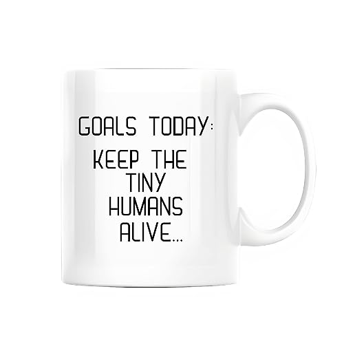 Humor Tazas de té Los objetivos de hoy mantienen a los pequeños humanos inspirados y motivados. Taza de Cerámica Divertido Taza de Desayuno para Abuela Cumpleaños 330ml Humor Tazas de té Los objetivos de hoy mantienen a los pequeños humanos inspirados y motivados. Taza de Cerámica Divertido Taza de Desayuno para Abuela Cumpleaños 330ml