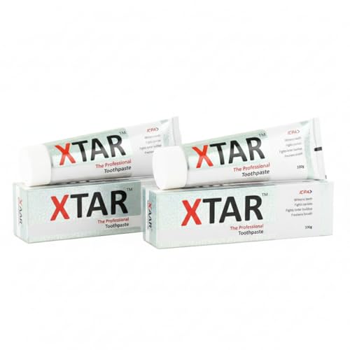 Image of ICPA Xtar Whitening Toothpaste |Helps Remove Surface Stains | Whitens Teeth, Enamel Safe | For Daily Use100 Gm (Pack of 2)