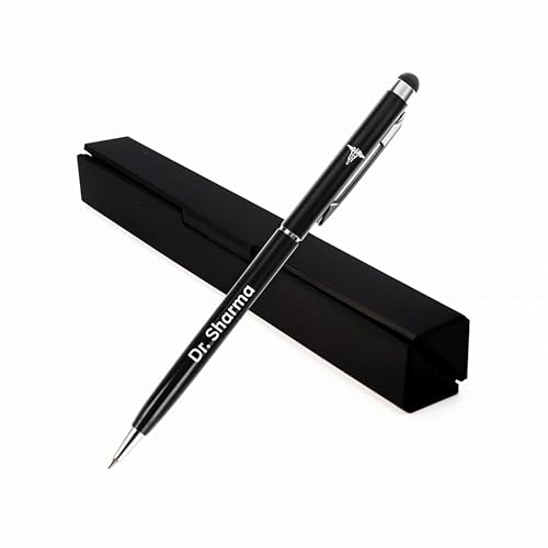 MANAMA Custom Name Engraved Pen | Personalised Stick Ballpoint Pe...