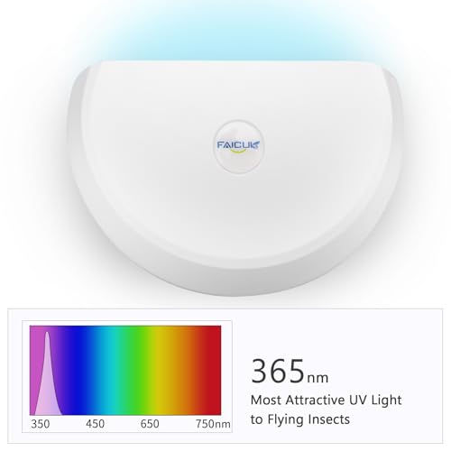 TLICLXY Electric Bug Zapper Light, Killer Stationary Base Station for The Perfect Mosquito Trap, Racket Mode for Perfect Fly swatting