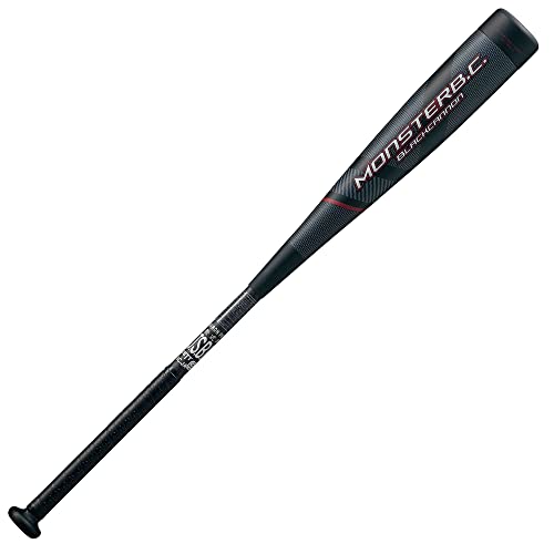ゼット 軟式野球 バットモンスターBC カーボン 84cm 重量:730g平均 ブラック BCT31384