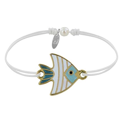Bracelet Lien Médaille Poisson - LES POULETTES BIJOUX Cover