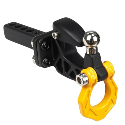 NISHZHU Metall-Heckstoßstangen-Abschlepphaken für Anhängerkupplung für 1/8 1/10 RC Crawler Car für Axial SCX10 TRX4 D90 Upgrade-Teile B