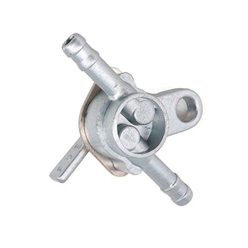 HURI Universal 6mm Inline Fuel Tank Tap Filter Petcock Switch Shut Off Valve for Baja BA150 150cc ATV X15 X18 X22 Nini Pocket Bike ATV Buggy Moped Motorcycle 50cc 70cc 90cc 110cc 125cc 150cc Go Karts - Thumbnail 2