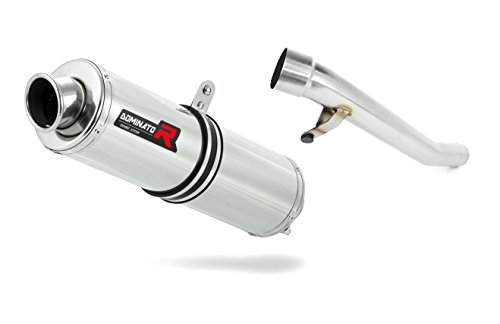 GSXF 750 Pot d'échappement ROND Silencieux Dominator Exhaust Racing Slip-on 1998 1999 2000 2001 2002 2003 2004 2005 2006