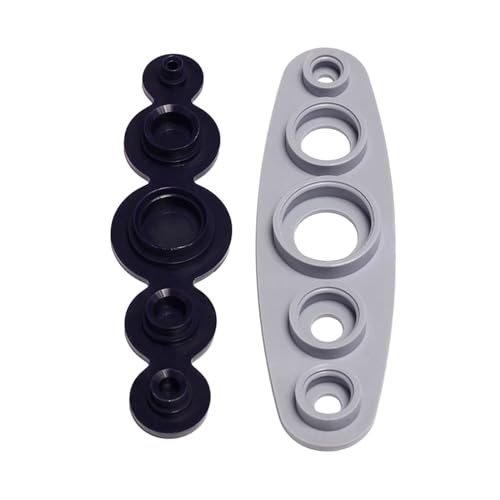 CAZSTYK Herramienta para cubrir botones de tela, ayuda a hacer la propia cubierta, tamaño: 11 mm, 15 mm, 19 mm, 23 mm, 29 mm