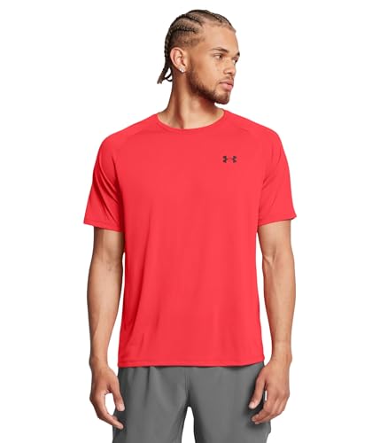 Under Armour Men's Tech 2.0 Short-Sleeve T-Shirt, (713) Racer Red / / Black, X-Large