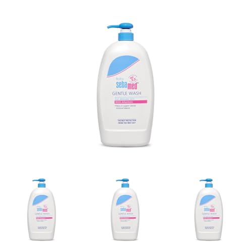 Image of Sebamed Baby Gentle Wash|pH 5.5|Baby Body Wash|Soap Free|Tear Free|1000 ml (Pack of 4)