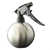 Annaffiatoio spray regolabile in acciaio inox per trucco, lavaggio capelli e pulizia