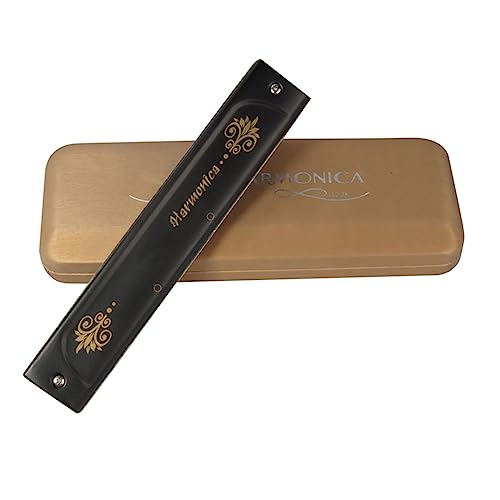 PacuM Harmonica par Instrument Clé 22 Trous Tremolo Harmonica Clé de C Tremolo Orgue à Bouche Harmonica avec étui for Adultes Étudiants Joueurs Professionnels Harmonica - Les Beatles, Paul McCartney, John Lennon, RIngo Starr, George Harrison PacuM Harmonica par Instrument Clé 22 Trous Tremolo Harmonica Clé de C Tremolo Orgue à Bouche Harmonica avec étui for Adultes Étudiants Joueurs Professionnels Harmonica – Image 3