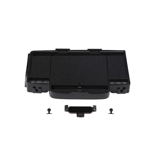 SAWAKAKI スズキ エブリイ DA17V DA17W 2024年式 専用設計 ダッシュボードトレイ スマホホルダー 収納トレイ スマホスタンド 小物入れ 多機能 カスタムパーツ(ナビ上専用)