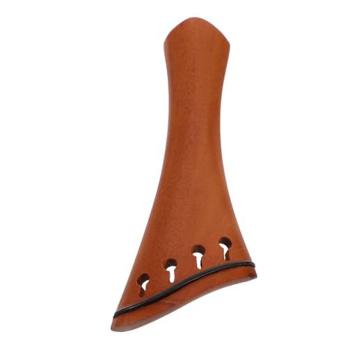 ERINGOGO Violin Tailpiece Chin Rest for Violin Coffee Jujube