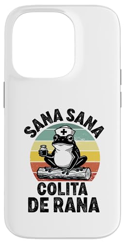 Sana Sana Colita de Rana �ʔ����X�y�C���ꃉ�e���n�̌��t �X�}�z�P�[�X iPhone 14 Pro �p