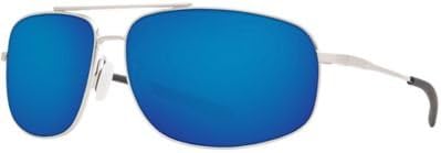 Costa Brushed Palladium/Blue Mirror Shipmaster 580G Sunglasses