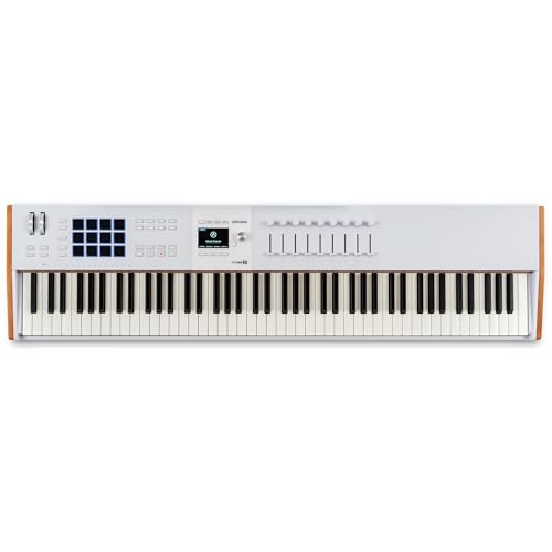 Arturia KeyLab 88 mk3 88-key Weighted Hammer-action Keyboard Controller - White