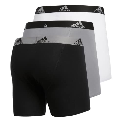adidas Lot de 3 Boxers en Coton Stretch sous-vêtements Homme (Lot de 3) - Image 6