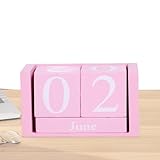 Compact Organizer: Built to save space while maintaining functionality, the calendar blocks fit neatly on desks, shelves, or countertops, ensuring a clutter-free environment while keeping date visible and accessible for daily planning needs