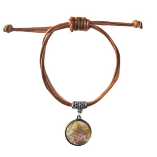 Bracelet couple peinture à l'huile lotus xjj pour vos sorties estivales