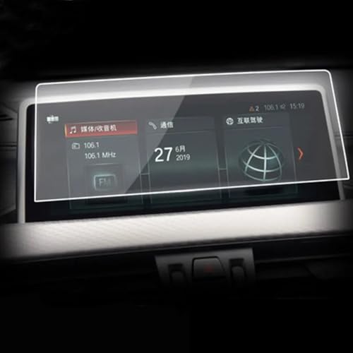 Verre trempé écran BMW X2 F39 protection haut de gamme habitacle 8.8